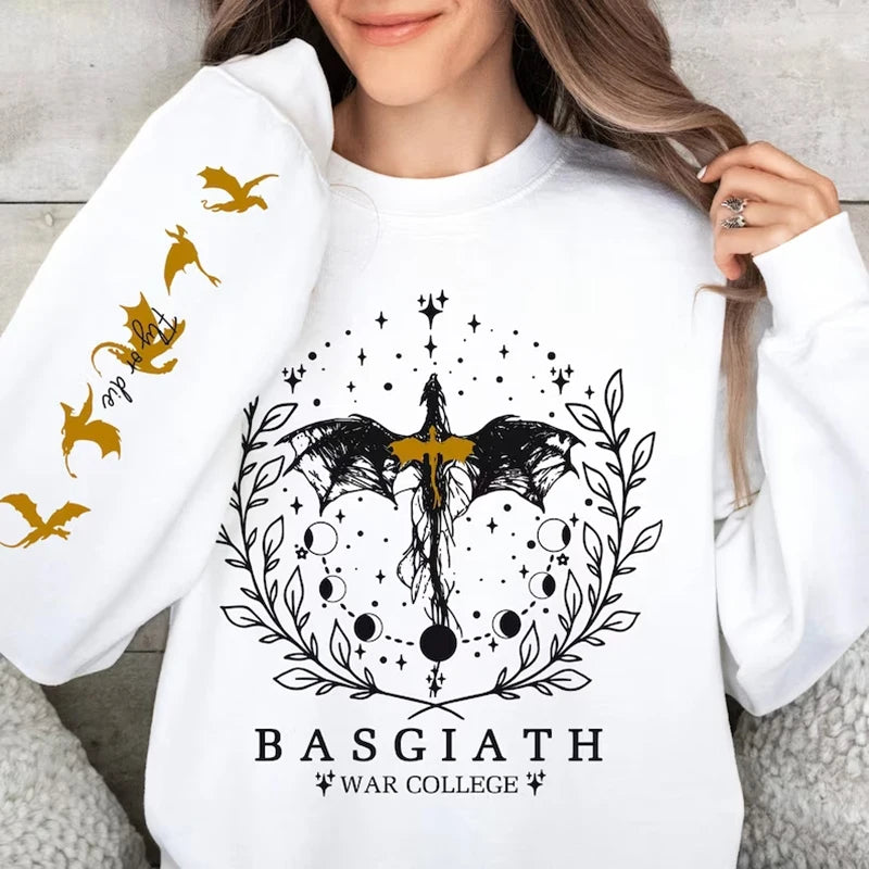 Fourth Wing Sweatshirt Basgiath War College Sweatshirt Women