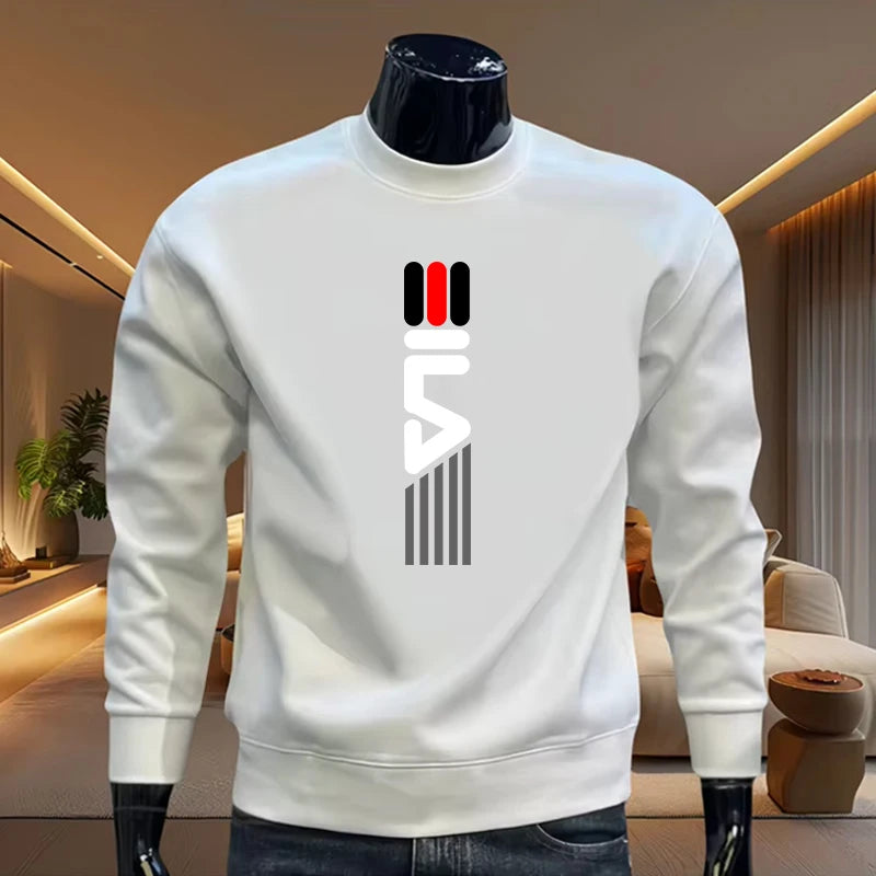 2025 New Trend Men's Casual Hoodies Spring Autumn Casual Warm Pullover Urban Fashion