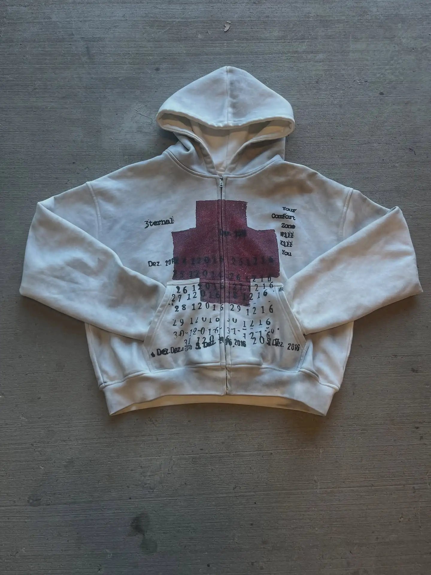 New medical logo print hoodies women streetwear gothic goth y2k tops harajuku oversized sweatshirt zip up hoodie couple clothes