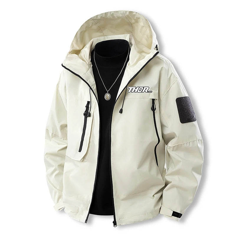 Spring and Autumn Hiking and Camping Jacket for Men - High-Quality Motorcycle Sport Outfit