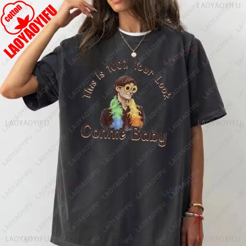 Team Conrad Cousins Beach Retro The Summer I Turned Pretty Graphic T Shirts Woman Man Fashion Casual Cotton T-shirt Streetwear