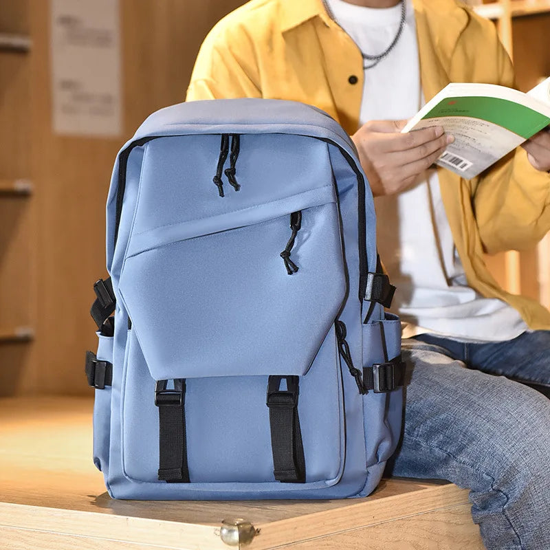 Fashion Women's Backpack New Large Capacity Men's Travel Backpacks Boys Girls School Backpack Student Laptop School Bag