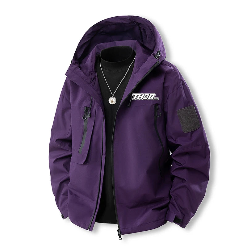Spring and Autumn Hiking and Camping Jacket for Men - High-Quality Motorcycle Sport Outfit