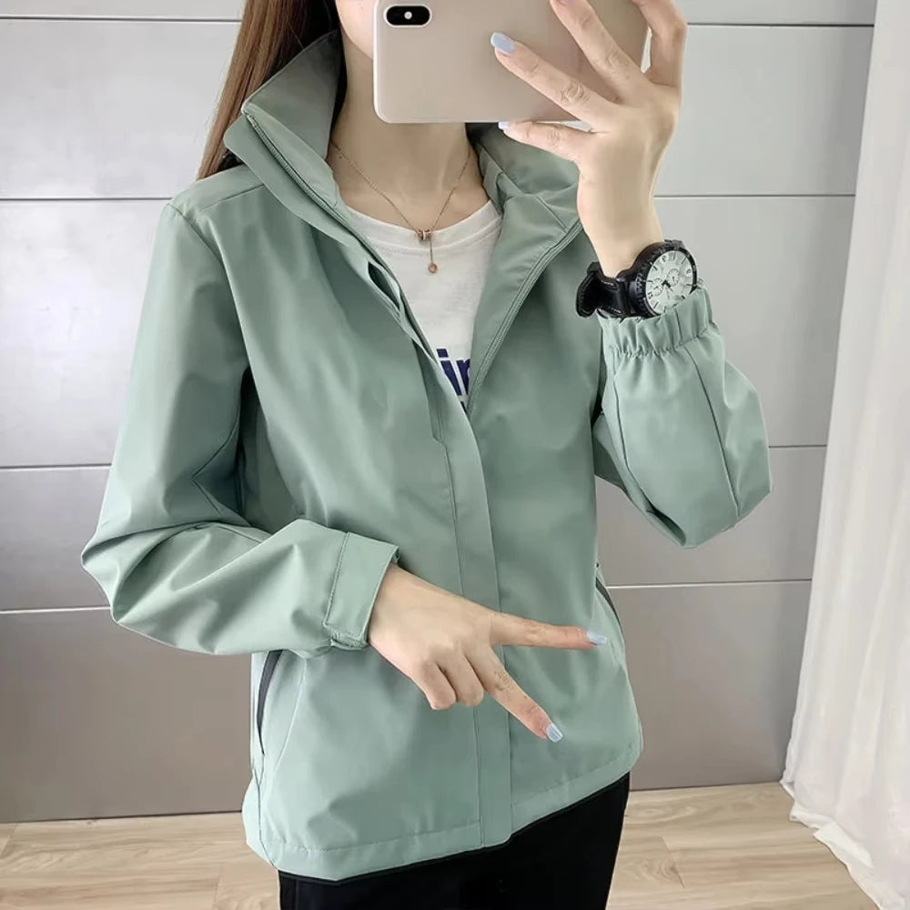 Mens Jacket Waterproof Outerwear Thin Charge Coat