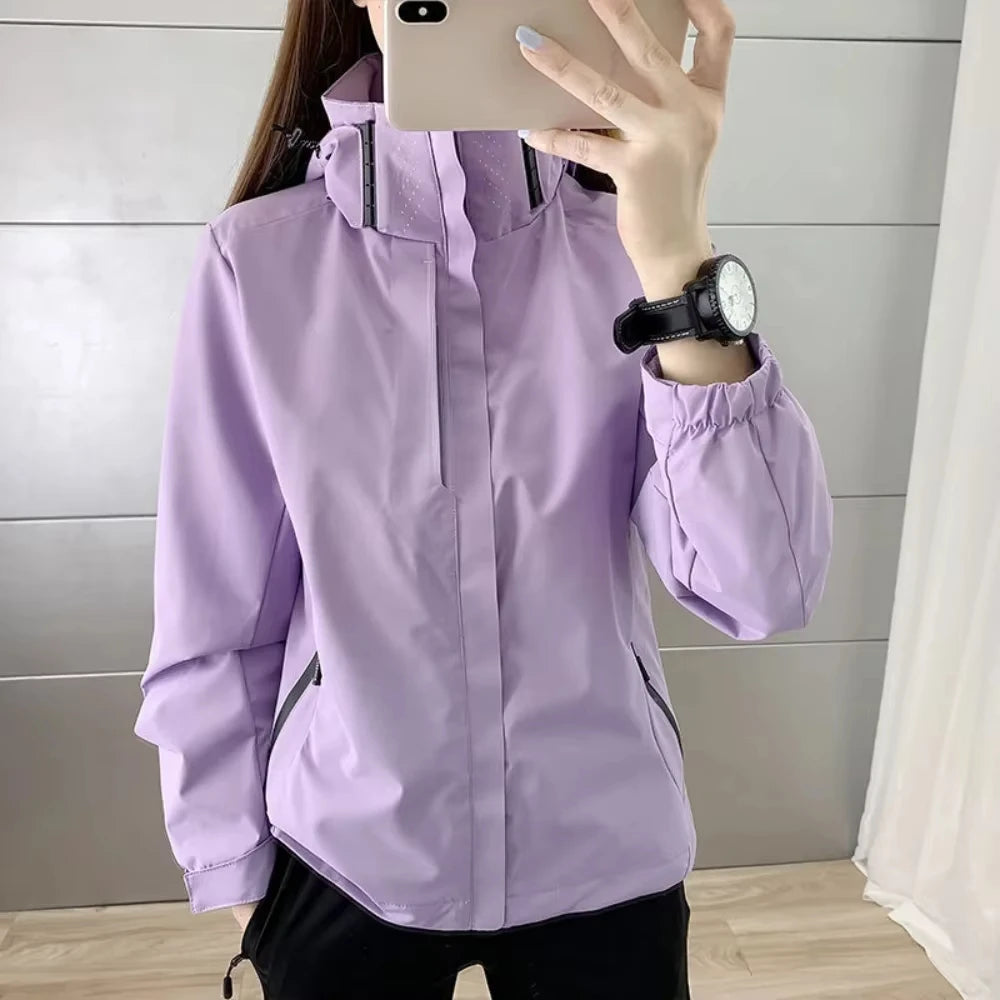 Mens Jacket Waterproof Outerwear Thin Charge Coat