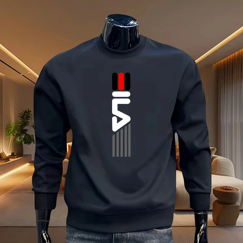 2025 New Trend Men's Casual Hoodies Spring Autumn Casual Warm Pullover Urban Fashion