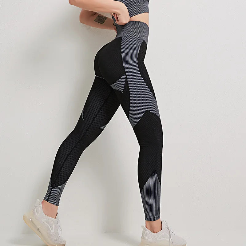 Women Seamless Yoga Sets Running Fitness Sport Suits Long Sleeves Zipper Clothes Tops Shirt Girls Gym Workout Leggings Sportwear