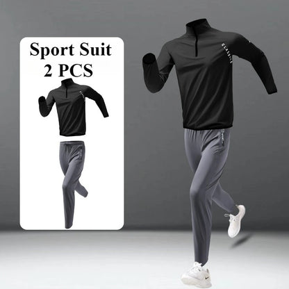 Summer Soccer 2025 Men Running Sets Fitness Sports Clothes Jogging Sportswear Quick Dry Football Jerseys Tracksuit Gym Wear