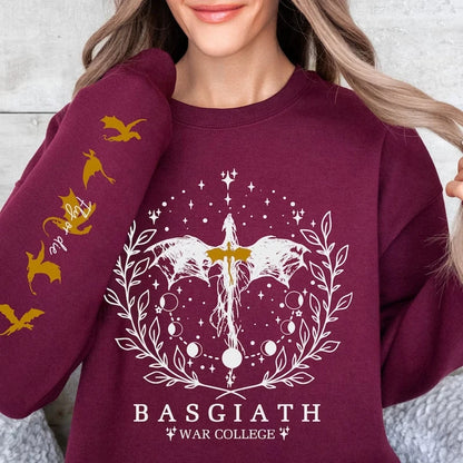 Fourth Wing Sweatshirt Basgiath War College Sweatshirt Women
