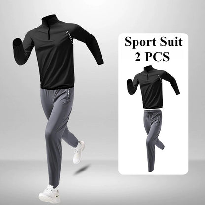 Summer Soccer 2025 Men Running Sets Fitness Sports Clothes Jogging Sportswear Quick Dry Football Jerseys Tracksuit Gym Wear