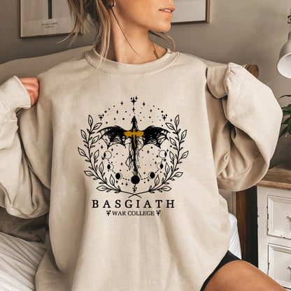 Fourth Wing Sweatshirt Basgiath War College Sweatshirt Women