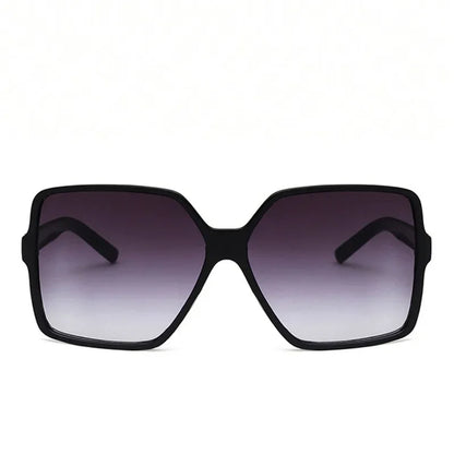 New Designer Fashion Oversized Sunglasses Women Female Big Frame Gradient Sun Glasses