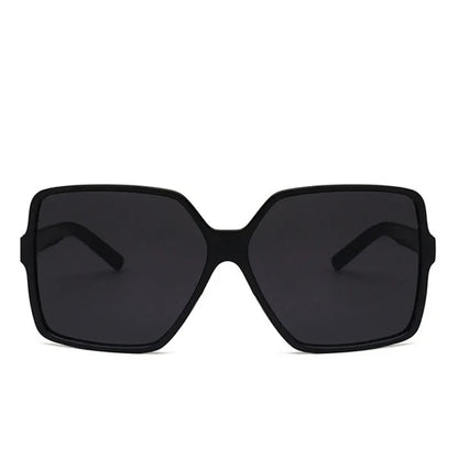 New Designer Fashion Oversized Sunglasses Women Female Big Frame Gradient Sun Glasses