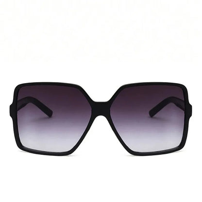 New Designer Fashion Oversized Sunglasses Women Female Big Frame Gradient Sun Glasses