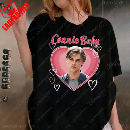 Team Conrad Cousins Beach Retro The Summer I Turned Pretty Graphic T Shirts Woman Man Fashion Casual Cotton T-shirt Streetwear