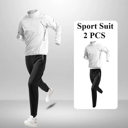 Summer Soccer 2025 Men Running Sets Fitness Sports Clothes Jogging Sportswear Quick Dry Football Jerseys Tracksuit Gym Wear