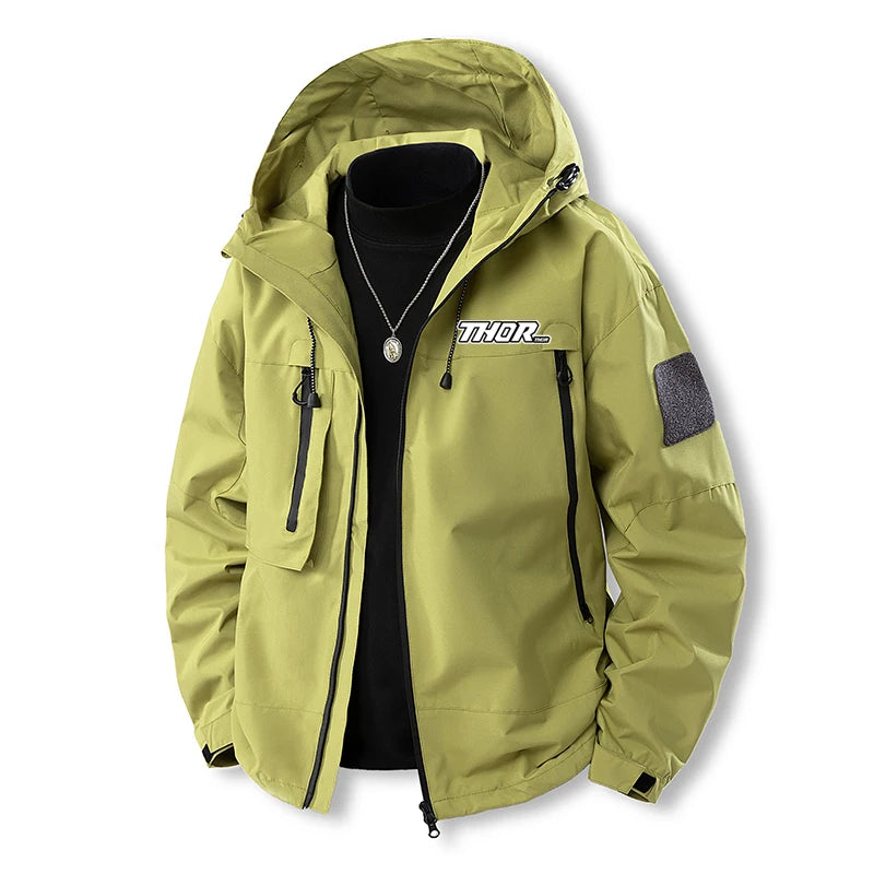 Spring and Autumn Hiking and Camping Jacket for Men - High-Quality Motorcycle Sport Outfit