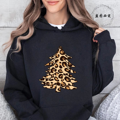 Christmas Trees Print Daily Women Men Christmas Tree Sweatshirts Tops