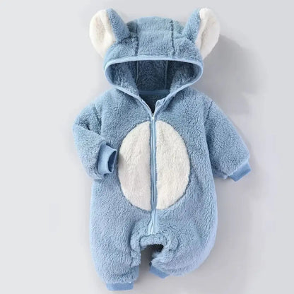 Autumn Winter Newborn Baby Clothes Infant Clothing Girls Jumpsuit for Boys Soft Flannel Romper Toddler Clothes 0-18 Month