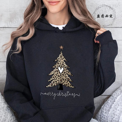 Christmas Trees Print Daily Women Men Christmas Tree Sweatshirts Tops