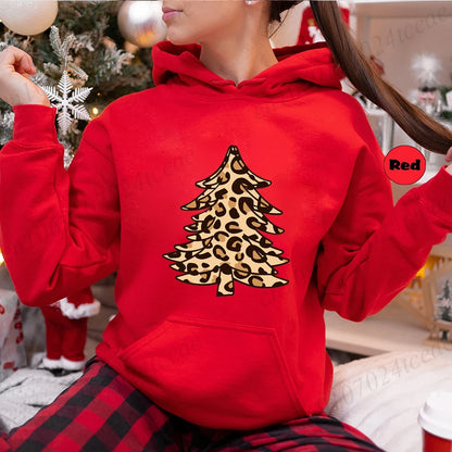 Christmas Trees Print Daily Women Men Christmas Tree Sweatshirts Tops