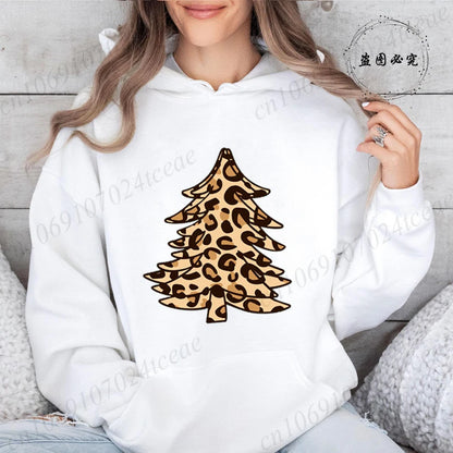 Christmas Trees Print Daily Women Men Christmas Tree Sweatshirts Tops
