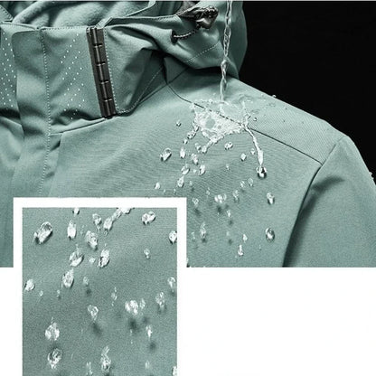 Mens Jacket Waterproof Outerwear Thin Charge Coat